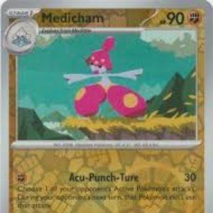 medicham Pokemon card reverse holo